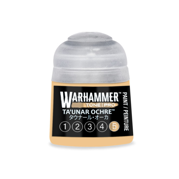 Ta'unar Ochre 5 - Warhammer Tone Pro