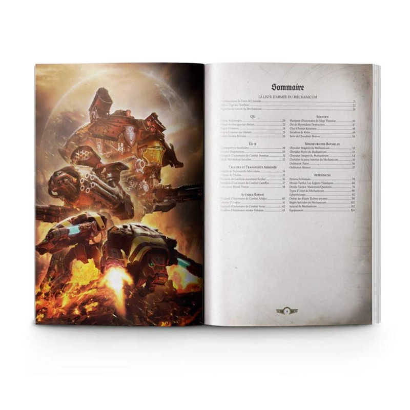 Liber Mechanicum : Armeebuch der Streitkräfte des Omnissiah (Französisch)