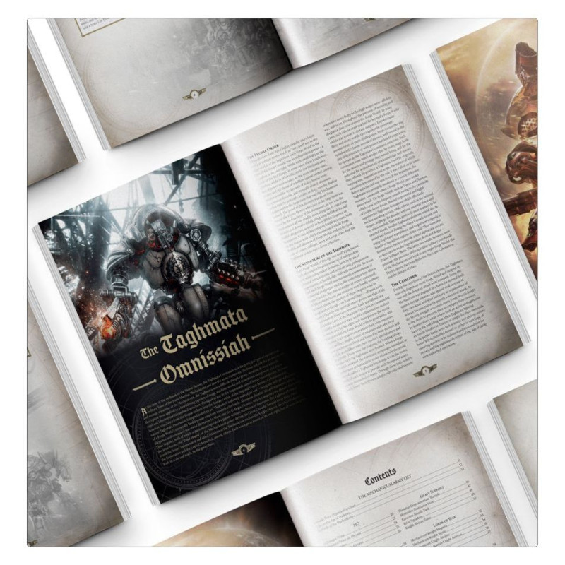 Liber Mechanicum : Livre d’Armée Forces de l’Omnimessie (Français)