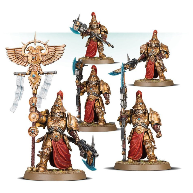 Custodian Wardens / Custodian Wardens Vexilus Praetor / Custodian Wardens Shield-Captain