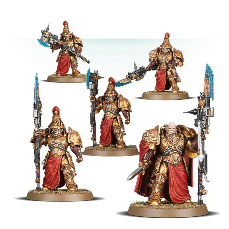 Custodian Wardens / Custodian Wardens Vexilus Praetor / Custodian Wardens Shield-Captain
