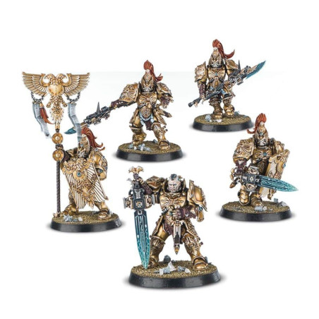 Custodian Guard Squad / Vexilus Praetor / Shield-Captain