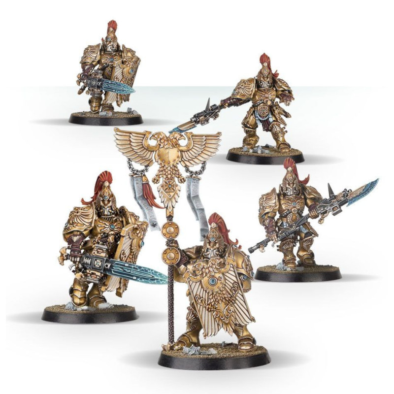 Custodian Guard Squad / Vexilus Praetor / Shield-Captain