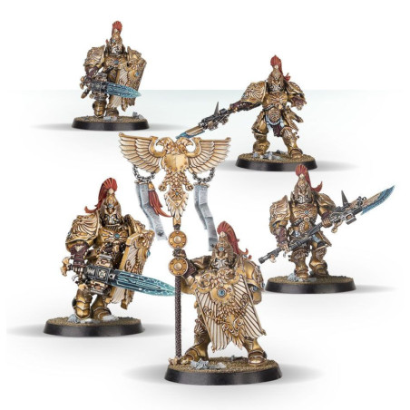 Custodian Guard Squad / Vexilus Praetor / Shield-Captain