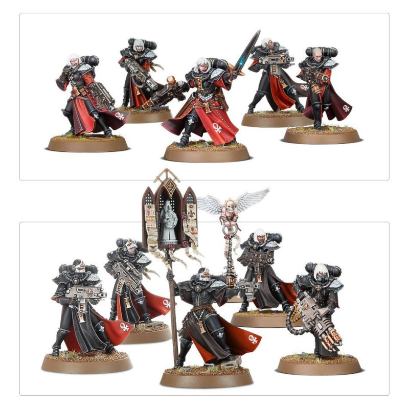 Battle Sisters Squad / Dominions & Celestians