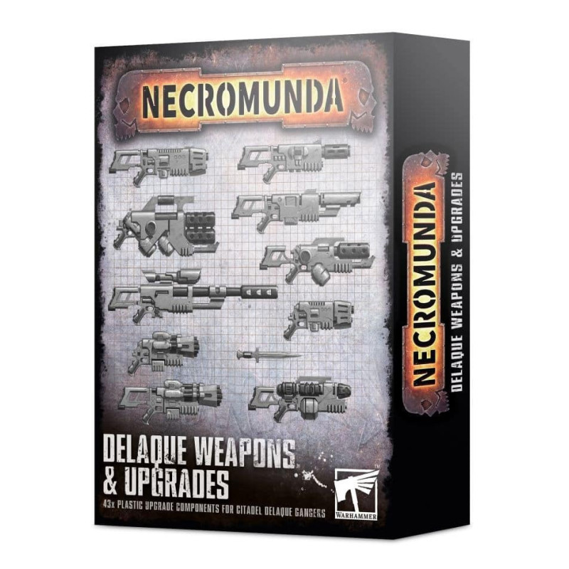 Waffen & Upgrades für Delaque