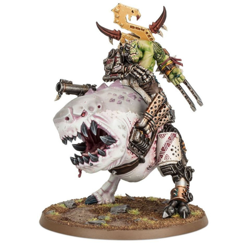 Beastboss on Squigosaur /  Mozrog Skragbad
