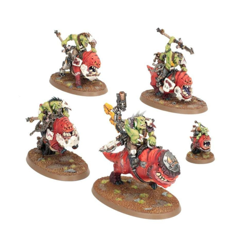 Boyz Sur Squigliers / Nob sur Squig Krazeur