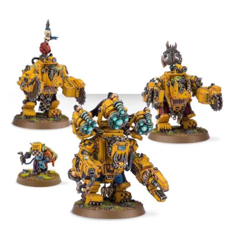 Big Mek in Megarüstung / Meganobz
