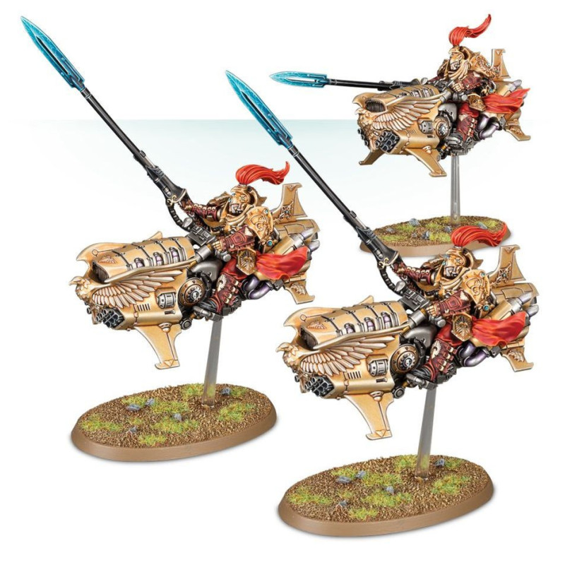 Shield-Captain auf Dawneagle-Jetbike / Vertus Praetors