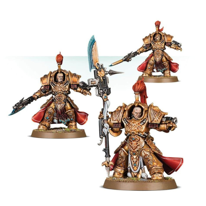 Shield-Captain in Allarus-Terminatorrüstung / Vexilus Praetor in Allarus-Terminatorrüstung / Allarus Custodians