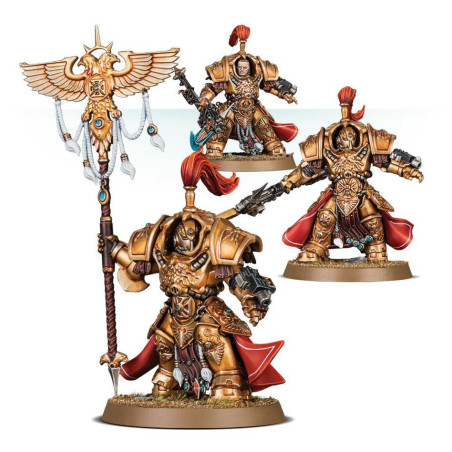 Shield-Captain in Allarus-Terminatorrüstung / Vexilus Praetor in Allarus-Terminatorrüstung / Allarus Custodians