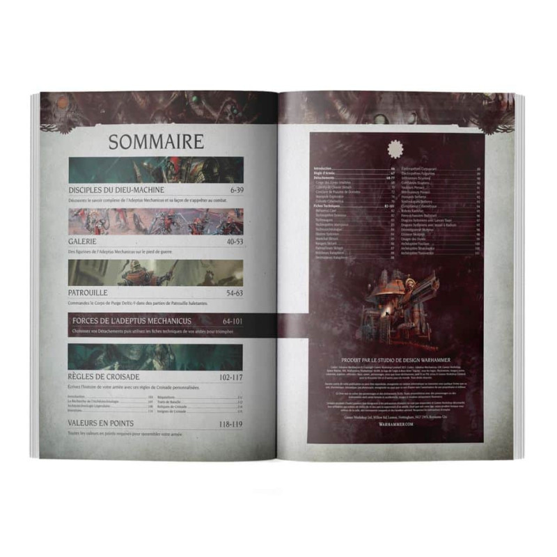 Codex : Adeptus Mechanicus (Französisch)