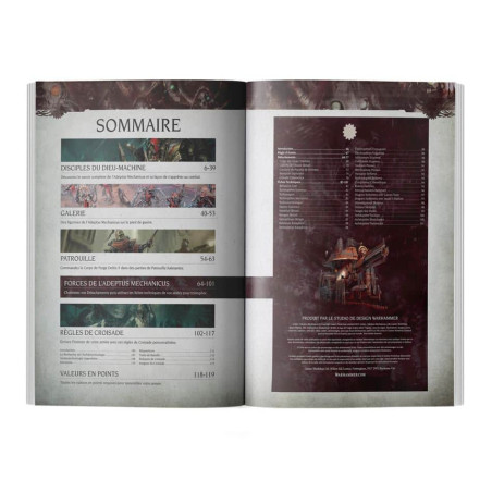 Codex : Adeptus Mechanicus (Français)