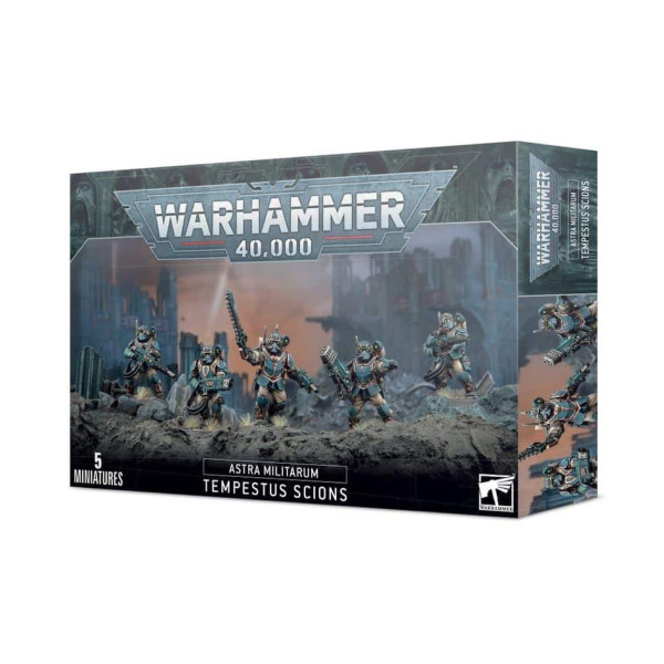 Militarum Tempestus Scions Command Squad / Militarum Tempestus Scions
