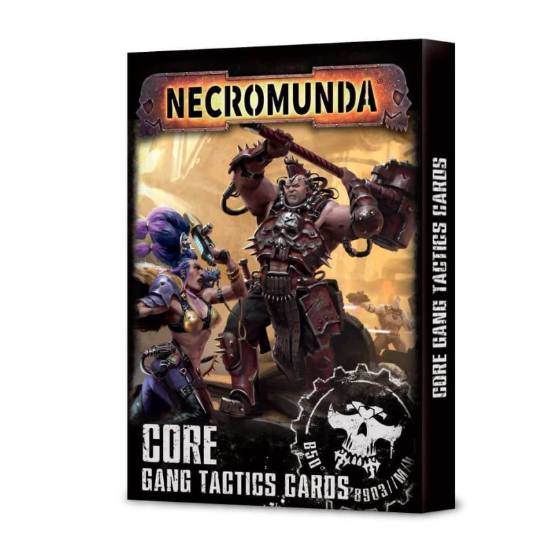 Necromunda : Core Gang Tactics Cards (Anglais)