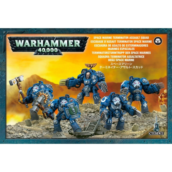 Terminatorsturmtrupp der Space Marines