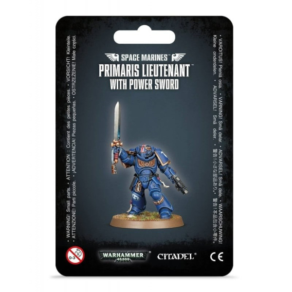 Primaris Lieutenant mit Energieschwer