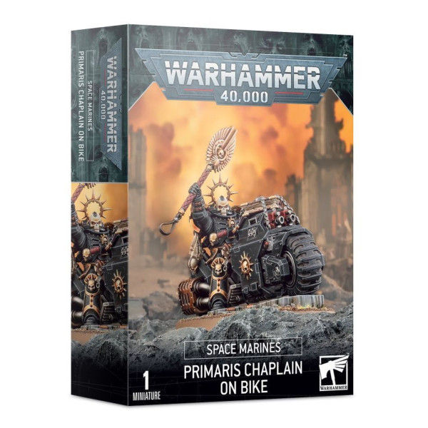 Primaris-Ordenspriester auf Bike