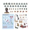 Upgrades und Abziehbilder der Dark Angels