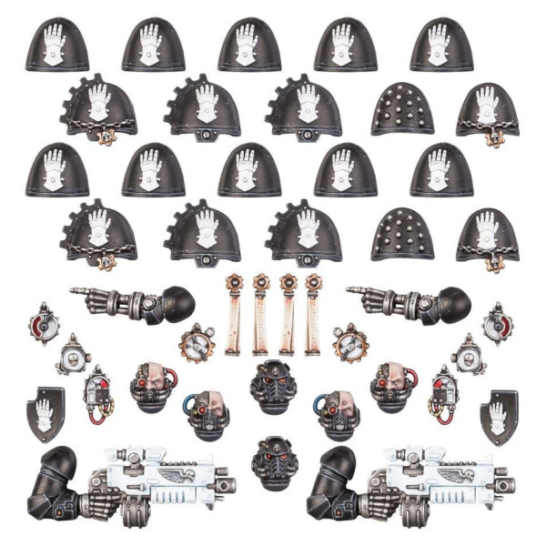 Upgrades: Iron Hands Primaris & Abziehbilder
