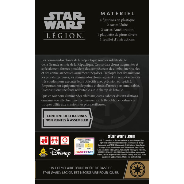 Republic Clone Commandos Star Wars : Legion - (French)
