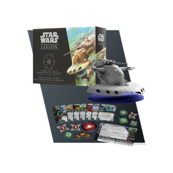 Char d'Assaut Blindé de la Fédération du Commerce Star Wars : Legion - (Français / Espagnol)