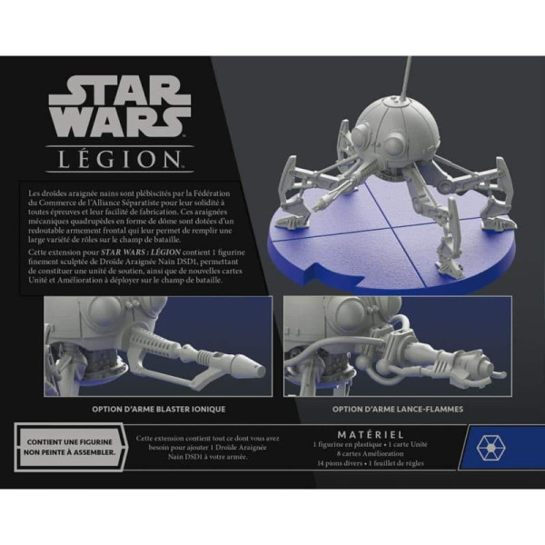 Droïde Araignée Nain DSD1 Star Wars : Legion - (Français)