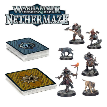 Warhammer Underworlds : Nethermaze – Chasseurs de Hexbane (Französisch)