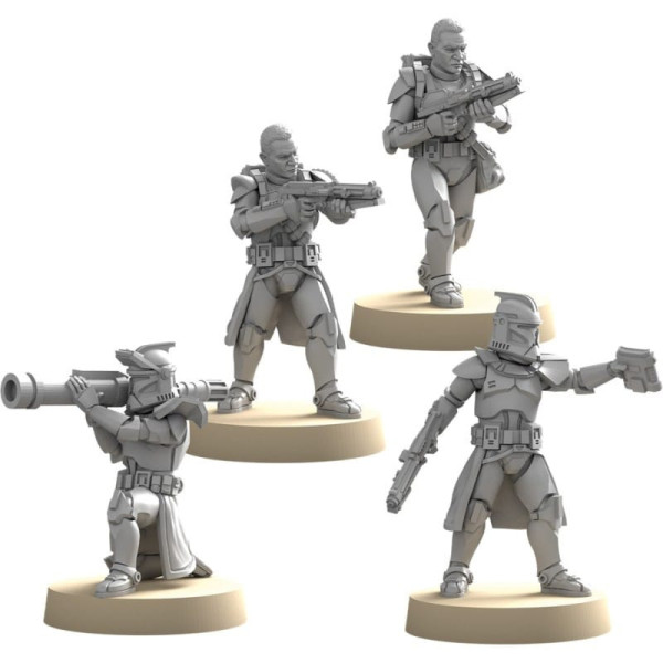 Soldats Clones Phase I Star Wars : Legion - (Français / Espagnol)