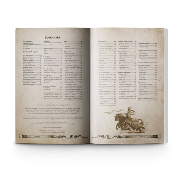 Livre de Règles Warhammer : The Old World (French)