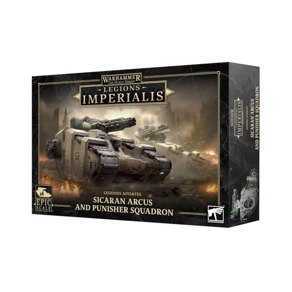 Legions Imperialis : Escadron de Sicaran Arcus et Punisher
