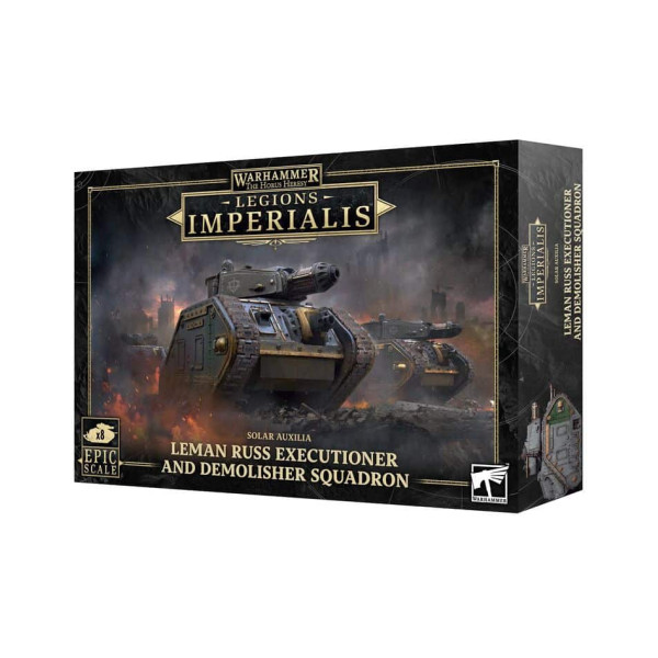 Legions Imperialis : Escadron de Leman Russ Executioner et Demolisher