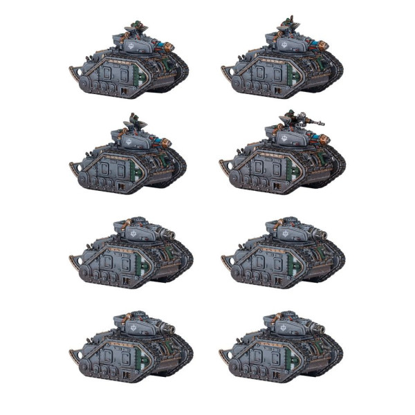 Legions Imperialis : Leman Russ Executioner und Demolisher Squadron