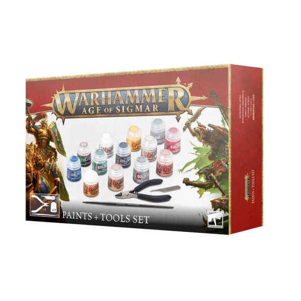 Warhammer Age of Sigmar : Farben + Werkzeuge