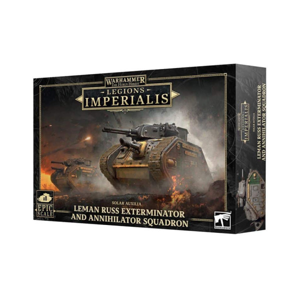 Legions Imperialis : Leman Russ Exterminator and Annihilator Squadron