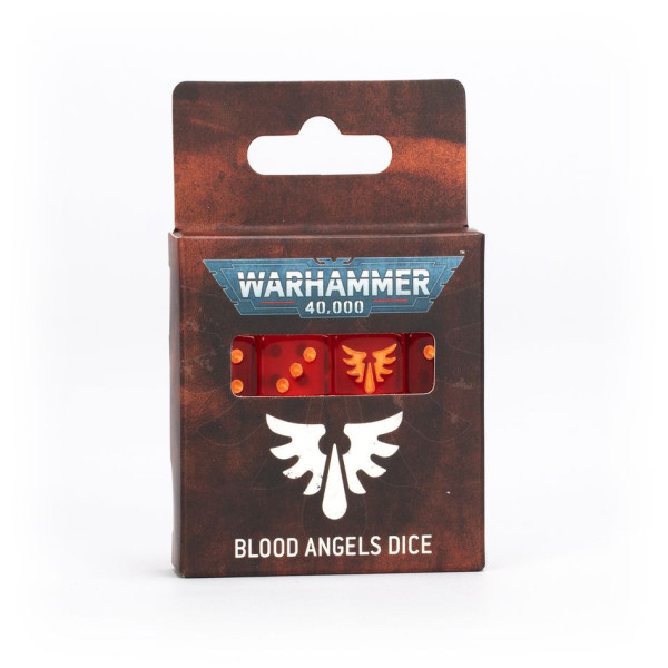 Würfelset der Blood Angels