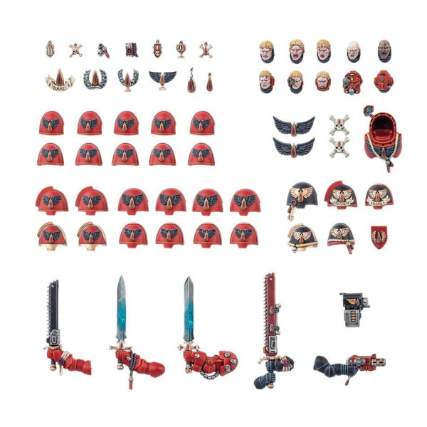 Blood Angels Upgradeset und Abziehbilder