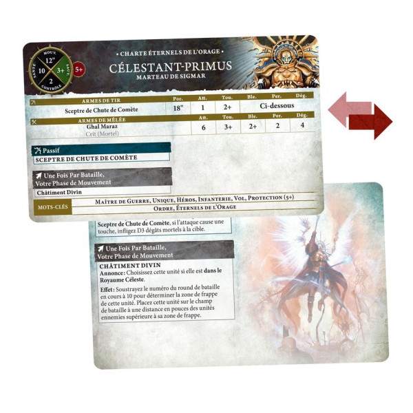 Cartes de Charte : Stormcast Eternals (Français)