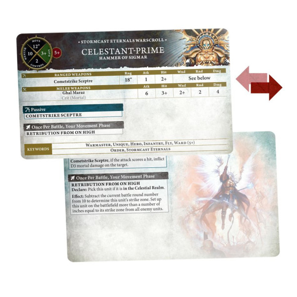 Warscroll Cards : Stormcast Eternals (Englisch)