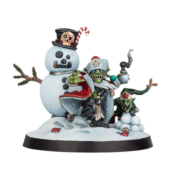 Sprengtastischer Schneemann des Rot'n Gobbos