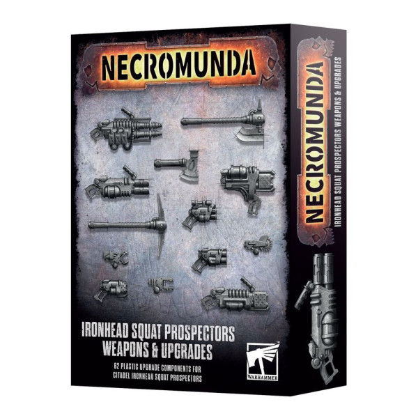 Ironhead Squat Prospectors Weapons & Upgrades