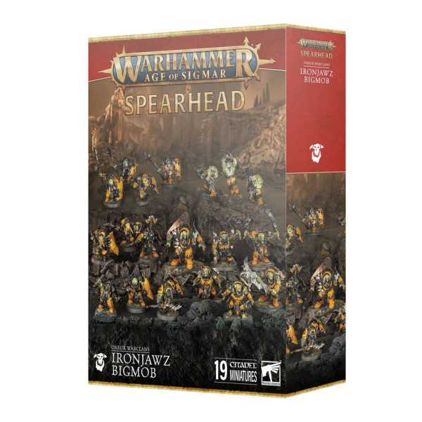 Spearhead : Orruk Warclans – Ironjawz Bigmob