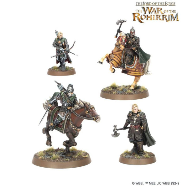 Haleth & Háma, Princes of Rohan - Middle Earth