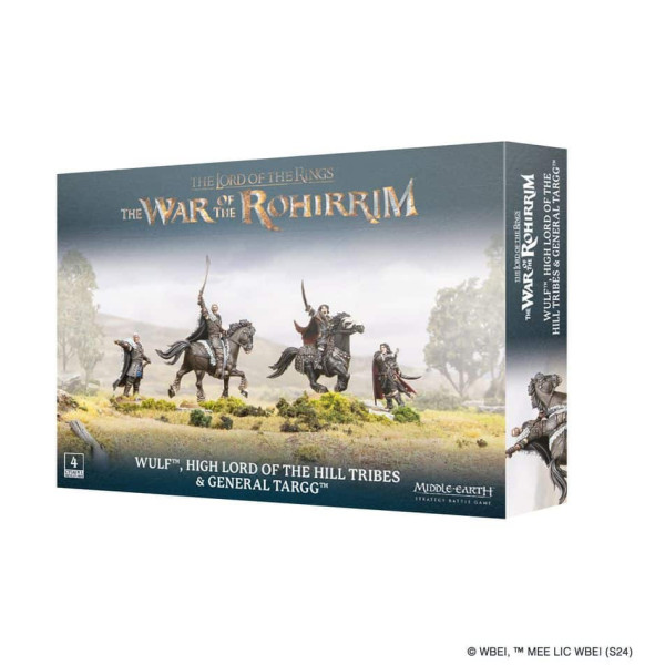 Wulf, High Lord of the Hill Tribes and General Targg - Middle Earth