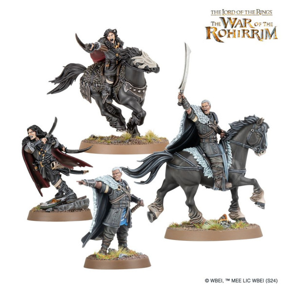 Wulf, High Lord of the Hill Tribes and General Targg - Middle Earth