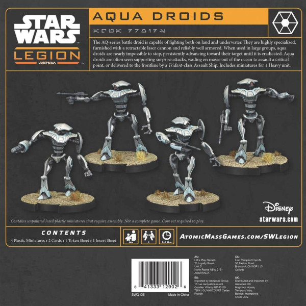 Aqua Droid Star Wars : Legion