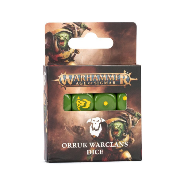 Würfelset der Orruk-Kriegsclans
