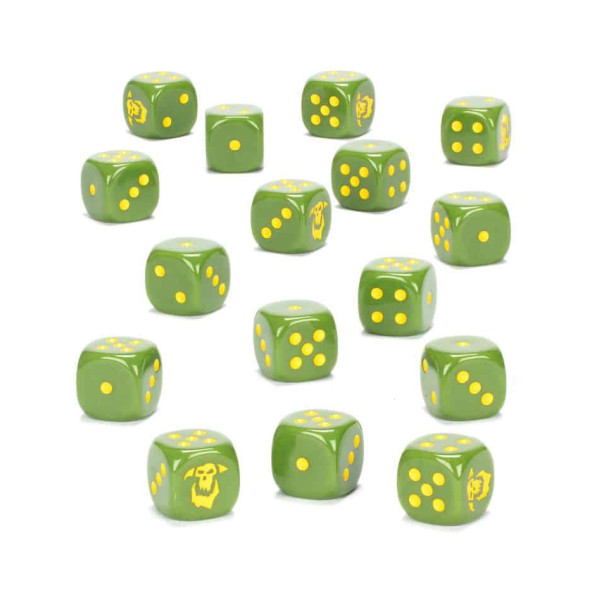 Würfelset der Orruk-Kriegsclans