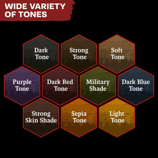 Warpaints Fanatic: Washes Paint Set The Amy Painter
